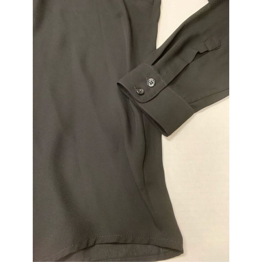 Bling Collar Button Down Blouse - image 2